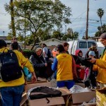 Winter Relief Work in Los Angeles, California, USA