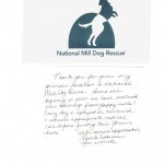 National Mill Dog Rescue card
