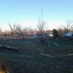 Tornado Relief Work in Illinois, USA