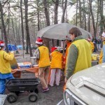 Cold Weather Relief Work In New Jersey, USA
