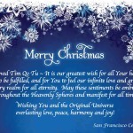 Christmas Card from San Francisco, California, USA