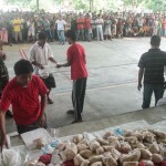 Relief package distribution