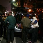 Distributing supplies to 30 homeless individuals in Sanmin Park, Kaohsiung