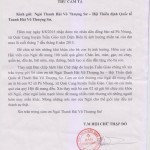 Letter of appreciation from Điện Biên Province Red Cross
