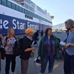 A team of our Association members arrived at Mytilene, the capital of Lesbos, Greece and met another team member who took us to various camps and some places where refugees stay. November 15, 2015