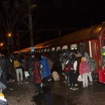 600 refugees arriving on the train – November 22
