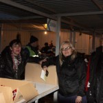 A few of the volunteers at Tabanovce camp, Macedonia – November 22