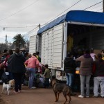 Flood relief work in Argentina
