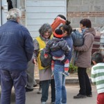 Flood relief work in Argentina