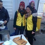 Refugee relief effort in Berlin, Germany - Dec 14, 2015