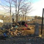 Border point between Greece and Macedonia - December 8, 2015
