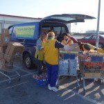 Preparing packages of vegan food for refugees in Idomeni, Greece - December 4, 2015