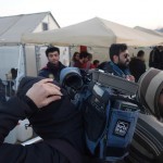 Media in Idomeni, Greece – December 5, 2015