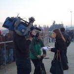 Media in Idomeni, Greece – December 5, 2015