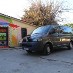 Van presented to the Village of All Together on Lesbos Island, Greece