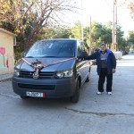 Van presented to the Village of All Together on Lesbos Island, Greece