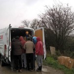 Refugee relief work in Northern France