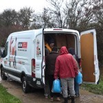 Refugee relief work in Northern France