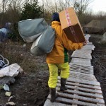 Refugee Relief Work In Dunkirk, France - Jan 18, 2015