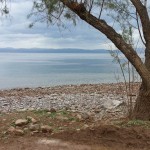 Northshore Beach on Lesbos Island, Greece, where Refugees Boats Usually Arrive