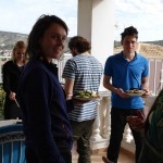 Vegan lunch with volunteers from SoupPort, Athens, Greece - Feb 16, 2016