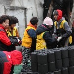 Winter relief work in Goyang, Korea
