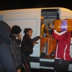 Assisting refugees in Grande-Synthe Camp, France