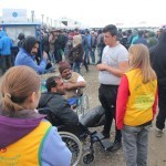 Refugee relief work in Idomeni, Greece