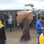 Refugee relief work in Idomeni, Greece