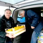 Providing relief for refugees in Croatia