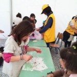 Kids activities in Ritsona camp, Greece