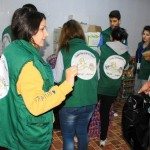 Vegan food gift bags, As-Suwayda, Syria