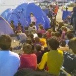 Refugee relief work in Athens, Greece