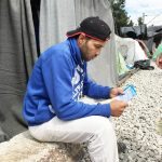 Refugee relief work in Greece