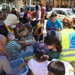 First day Ramadan distribution at Dipethe camp, Chios Island, Greece