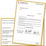 Letters of appreciation from the Schwäbisch Gmünd fire brigade and residents in Steinkirchen