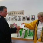 Presentation of the donation for the family of deceased firefighter in Schwäbisch  Gmünd
