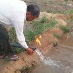 160591_Palestinian and Syrian Refugees irrigate their corps from rebuilt well