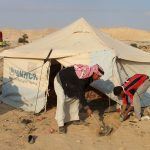 160591_Third Syrian Refugee Family moved to Palestinian farmers land to help