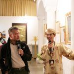 150401-Aulacese Interpreters Introducing Supreme Master Ching Hai’s Art (1)