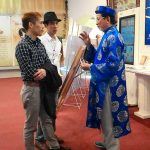 150401-Aulacese Interpreters Introducing Supreme Master Ching Hai’s Art (7)