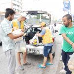 170644_Delivering Food packages for refugee Bilal and his friends in Athens