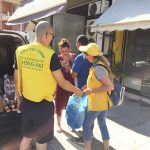 170644_Donating Food and dailystuff for refugee to Tent to Home organigation